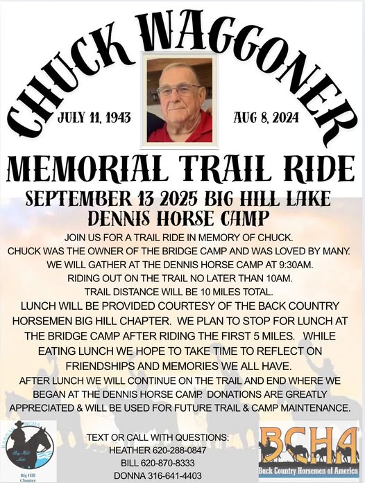 Memorial Trail Ride